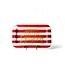 HAPPY EVERYTHING Red Stripe Mini Happy Everything! Rectangle Platter