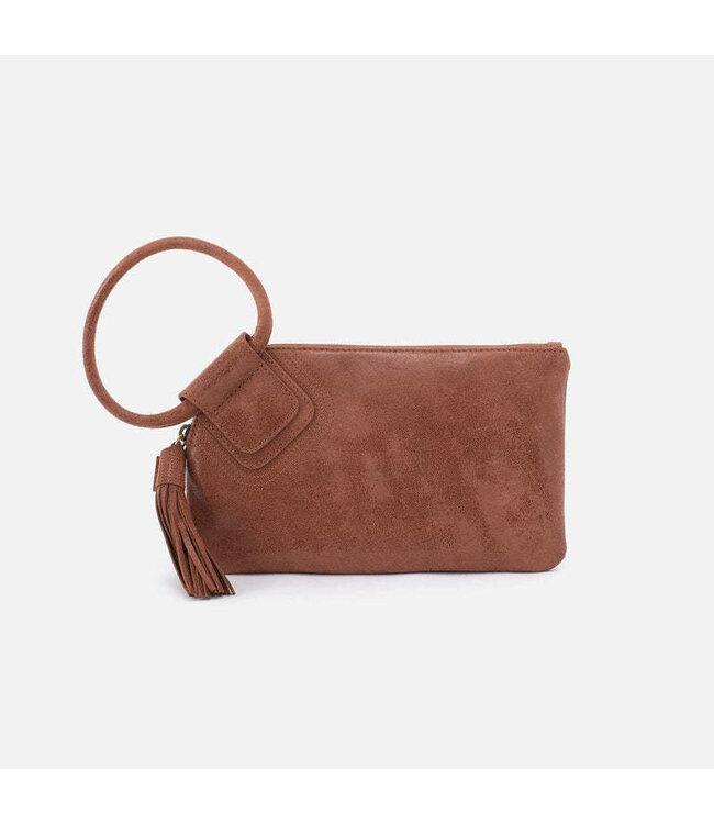 HOBO Sable Wristlet Burnished Saddle