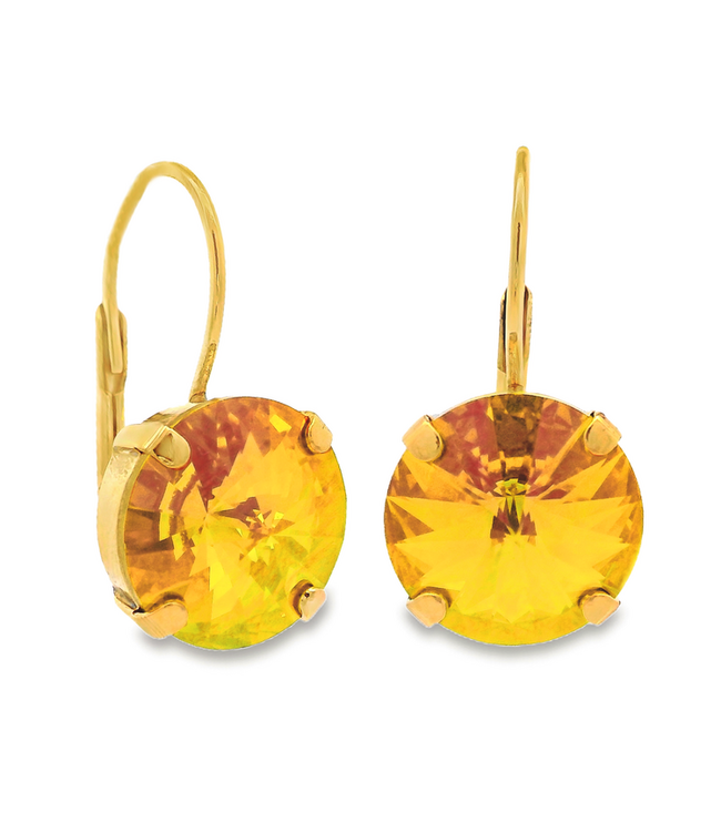 TOVA Caitlin Small Round Earrings