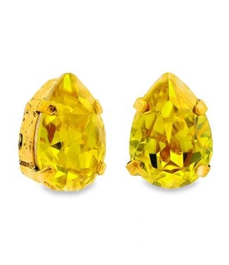 TOVA Lumi Studs in Candy Crush Citrus Green