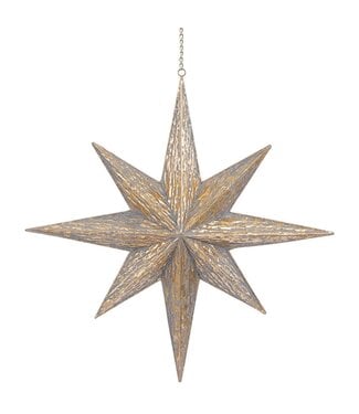 26" Star of Bethlehem Ornament Gold