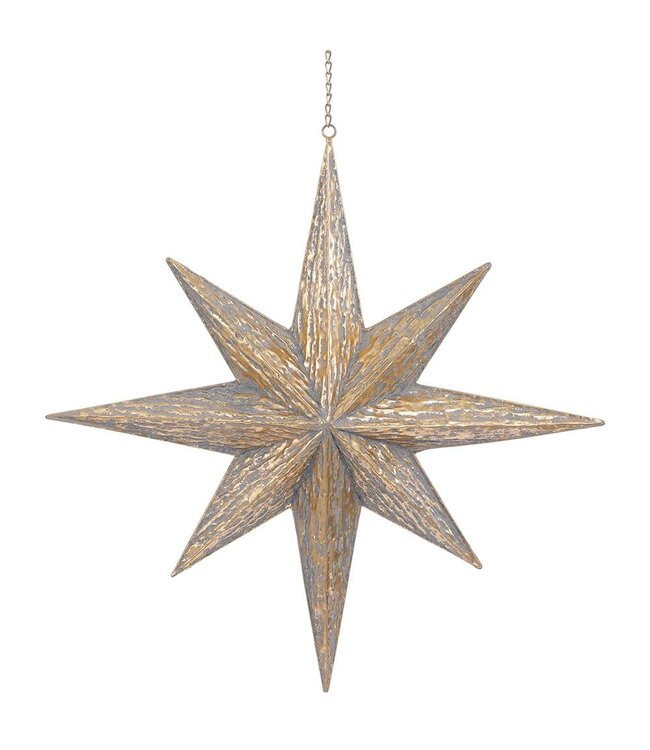 26" Star of Bethlehem Ornament Gold