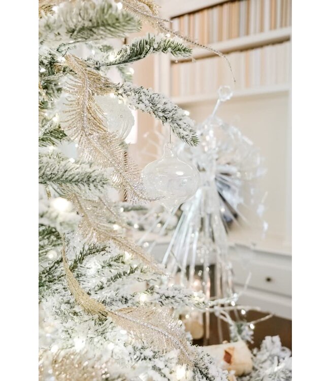 Large Acrylic Angel 34" H With Detachable Wings