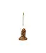 Resin Cloche Holy Family Ornament With LED Light