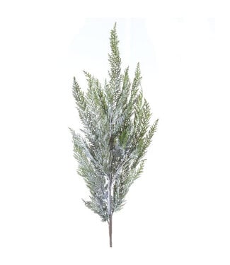 47" Snowy Cedar Spray