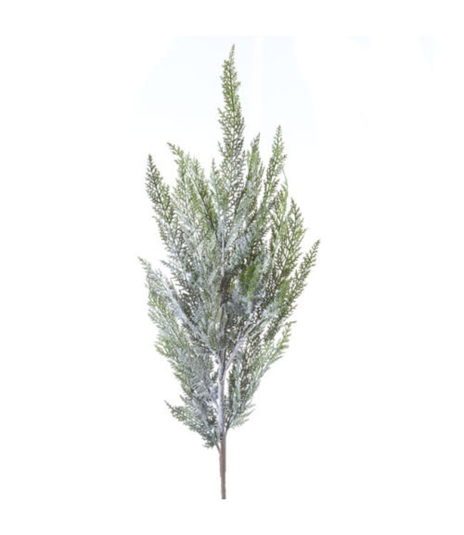47" Snowy Cedar Spray