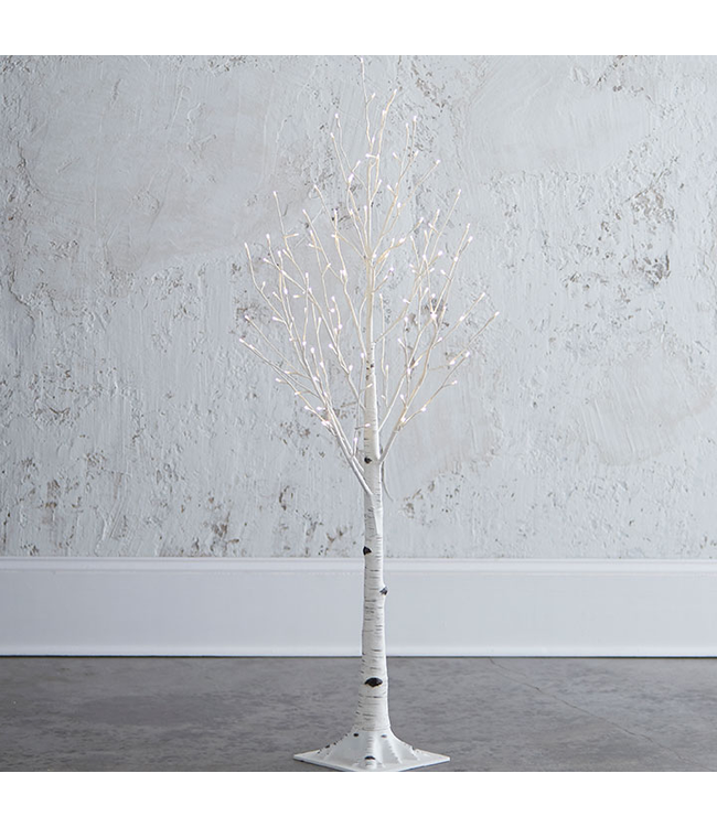 4.5' Lighted Birch Tree