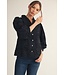Madeline Button Down 3d Floral Top