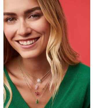 KENDRA SCOTT Holiday Tree Short Pendant Necklace