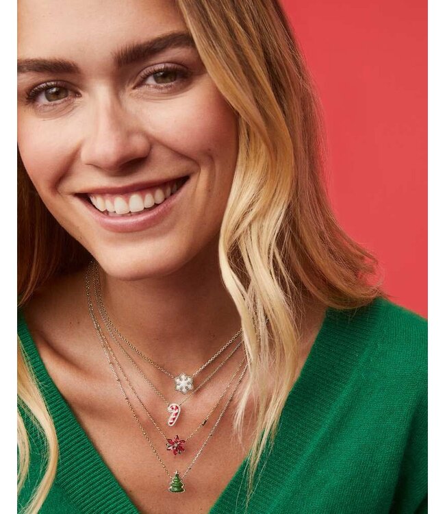 KENDRA SCOTT Holiday Tree Short Pendant Necklace