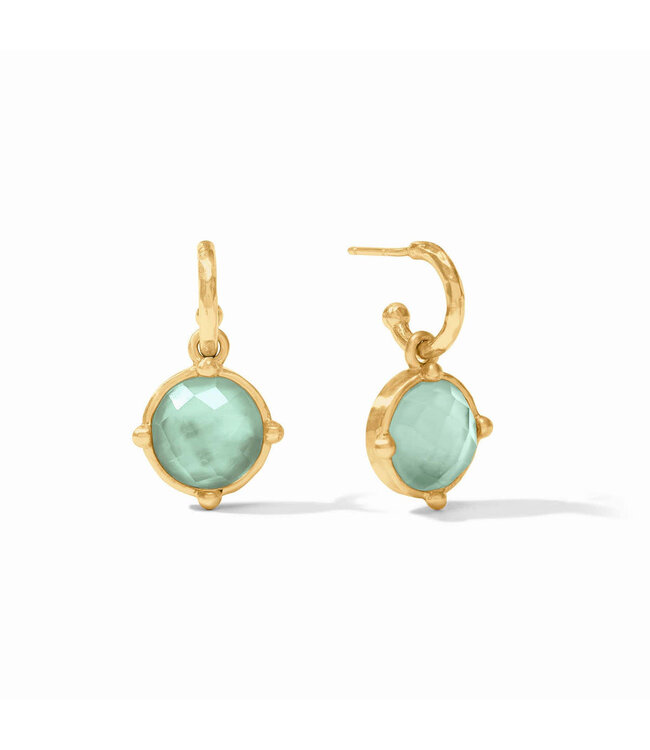 JULIE VOS Honeybee Hoop & Charm Earring