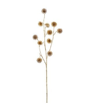 34" Metallic Happy Tree Pod Spray Gold