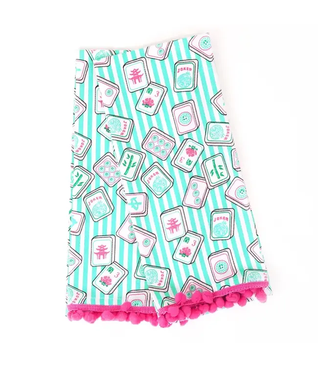 Mahjong Pom Kitchen Towel Set