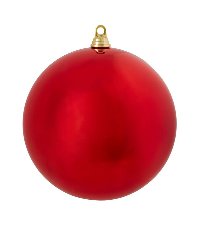 10" Shiny Red Ball Ornament