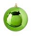 10" Shiny Light Green Ball Ornament