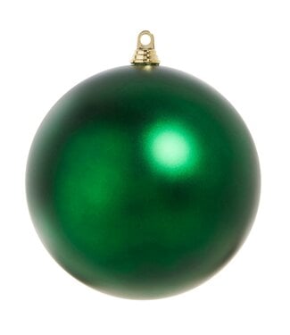 10" Matte Green Ball Ornament