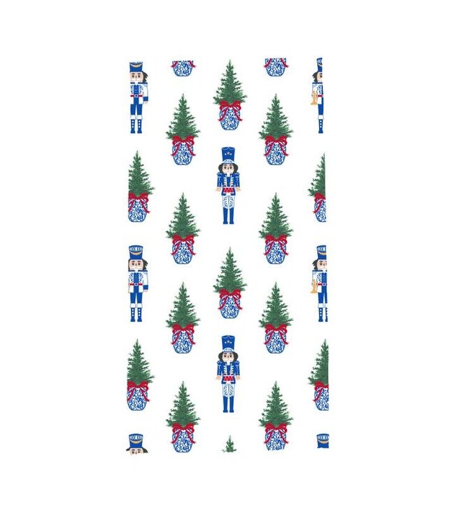 Tea Towel Merry Marchers Print