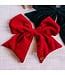 Magnetic Bow Velvet Red