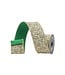 Tinsel Tweed Ribbon - Green