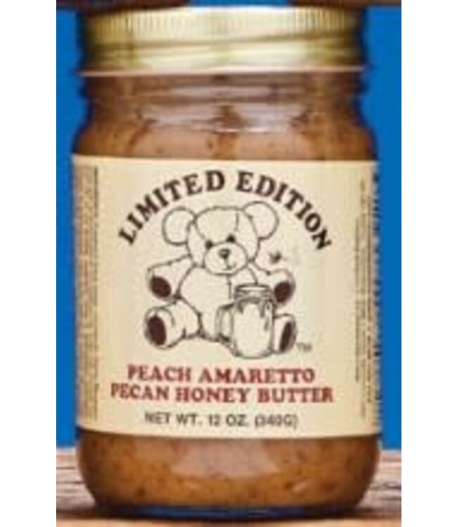 Peach Amaretto Pecan Honey Butter