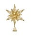 15" Twinkling LED Gold Starburst Treetop