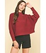 Kelly Dolman Sleeves Sweater Top