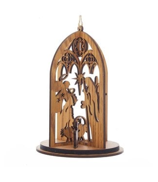 Wooden Angel Ornament