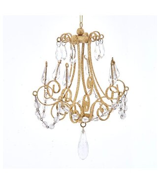 Gold Chandelier Ornament
