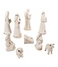Gold and White Nativity Table Piece - Sold as Set