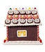 9.5" Battery Operated LED Gingerbread Cookie House