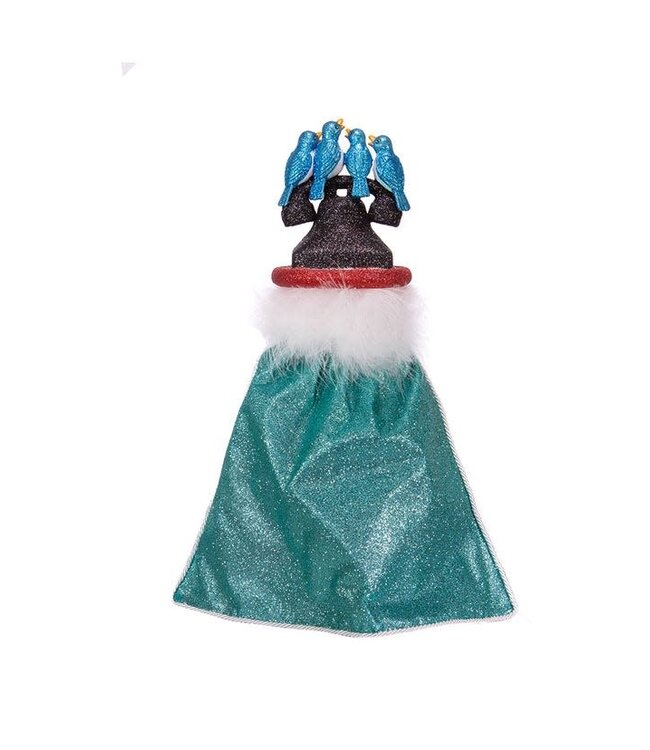 17.5" Hollywood Nutcrackers Four Calling Birds Nutcracker