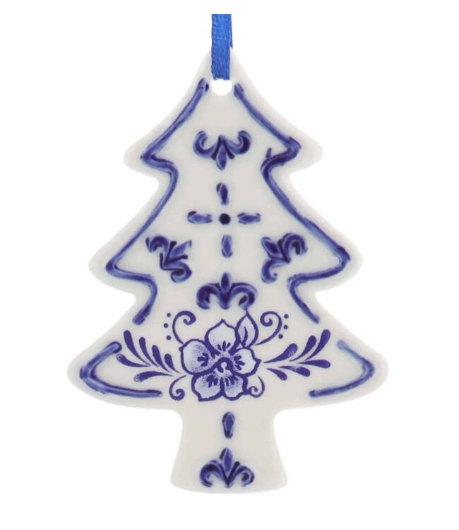 3" Delft Blue Ornament - Sold Individually