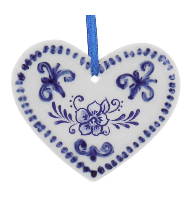 3" Delft Blue Ornament - Sold Individually