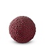 6.5" Icy Red Berry Ball Ornament