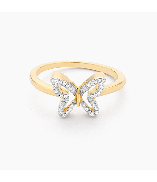 ELLA STEIN Open Wings Statement Ring