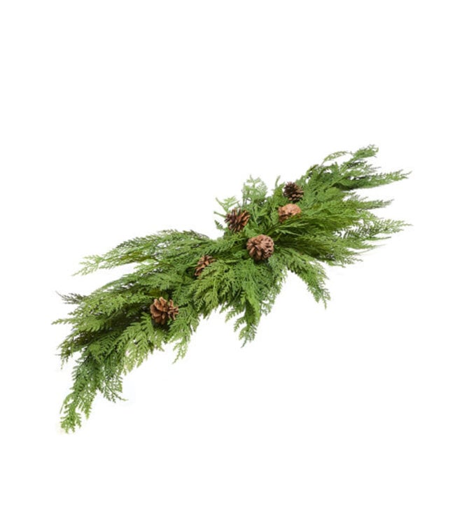 52" Cedar and Pine Swag