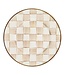 MACKENZIE CHILDS Mocha Check Salad Plate