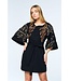 Daelyn Palm Tree EMB Mini Dress