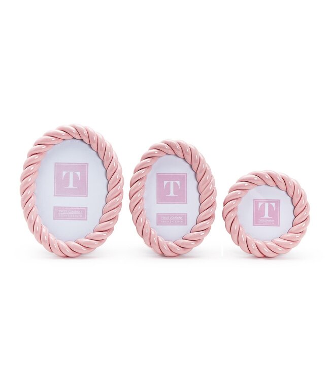 Pink Twist Photo Frame
