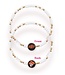 BEADED BLONDES OSU/Pokes Logo Bracelet