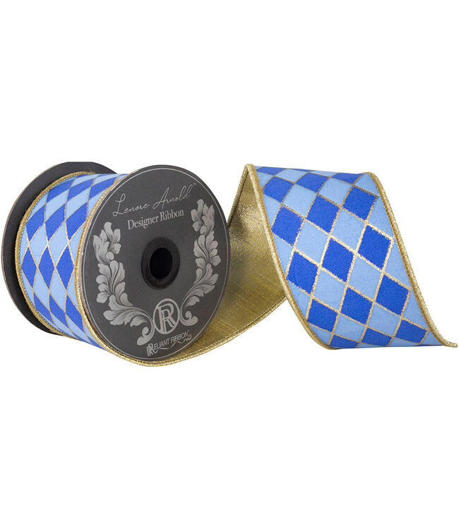 2-1/2 Inch Diamond Elite Metallic Outline Deluxe Wired Edge