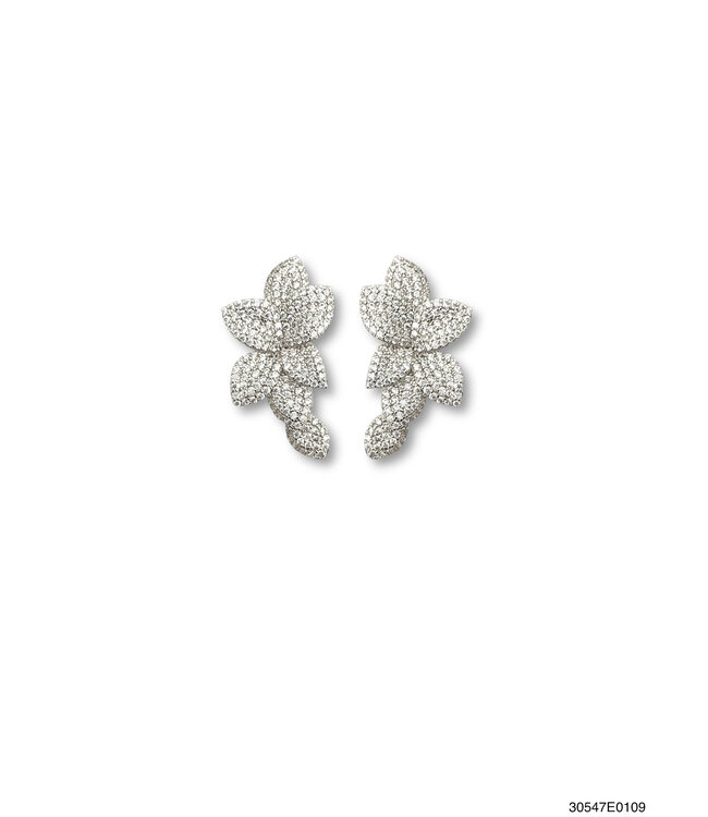 THEIA JEWELRY Mira Medium Plumeria Earrings