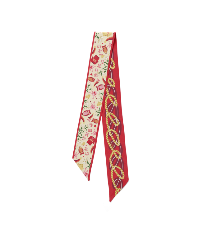 Sorority Skinny Scarf