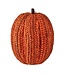19.5" Display Basket Weave Pumpkin
