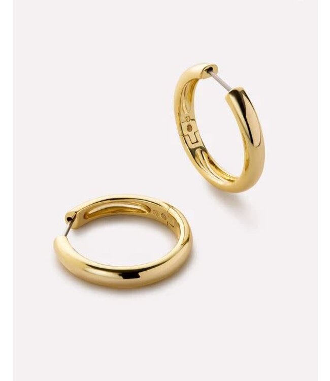 Giulia Gold Hoop Earrings