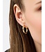 Giulia Gold Hoop Earrings