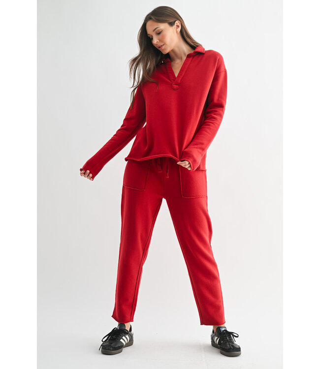 Virginia Malibu Vintage Henley Tee