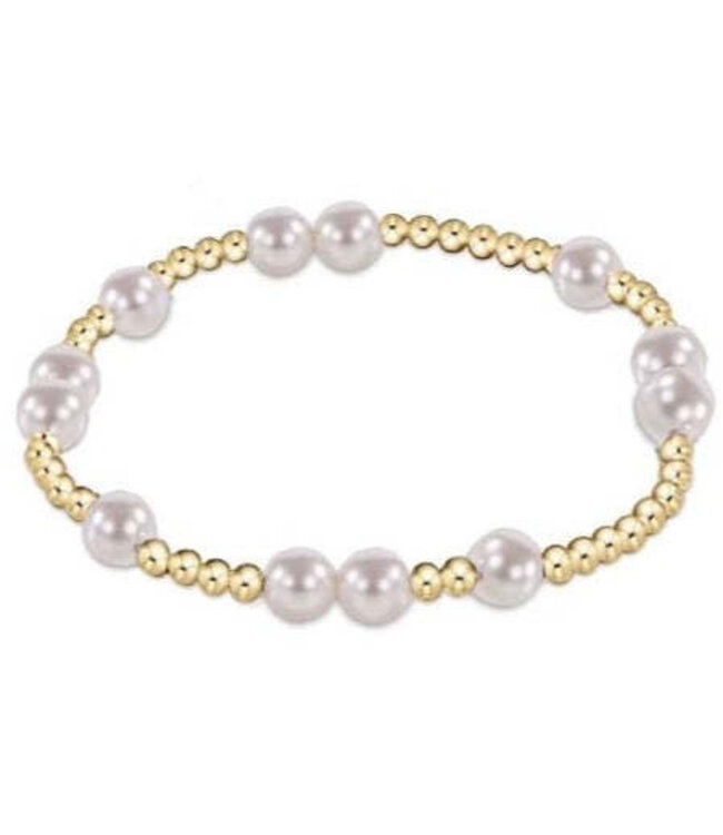 ENEWTON Hope Unwritten 6mm Bead Bracelet - Pearl