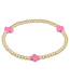 ENEWTON Enewton Extends - Signature Cross Gold Pattern 3MM Bead Bracelet