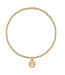 ENEWTON Classic Gold 2mm Bead Bracelet - Direction Gold Disc